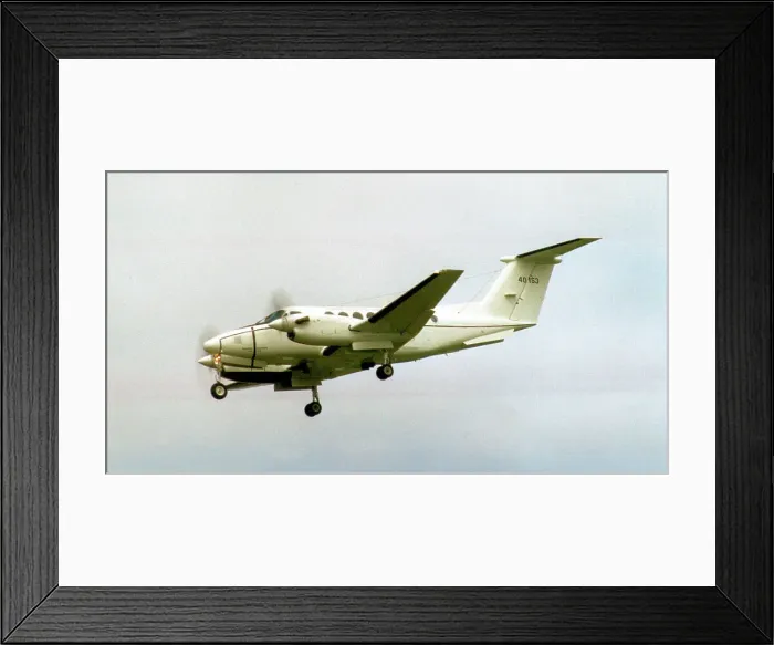 Framed Print : Beech C-12F Huron 84-00153 Framed Print : Beech C-12F Huron 84-00153
