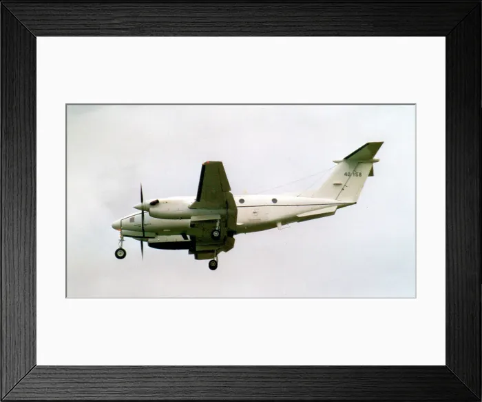 Framed Print : Beech C-12F Huron 84-00158 Framed Print : Beech C-12F Huron 84-00158