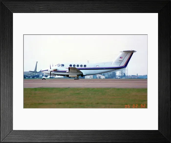 Framed Print : Beech C-12C Huron 76-22549 Framed Print : Beech C-12C Huron 76-22549