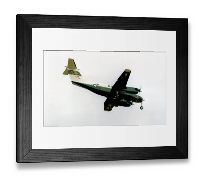 Framed Print : Beech C-12A Huron 73-22267 Framed Print : Beech C-12A Huron 73-22267