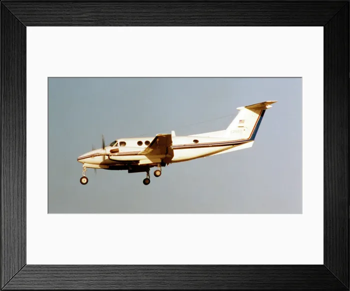 Framed Print : Beech C-12C Huron 76-22550 Framed Print : Beech C-12C Huron 76-22550