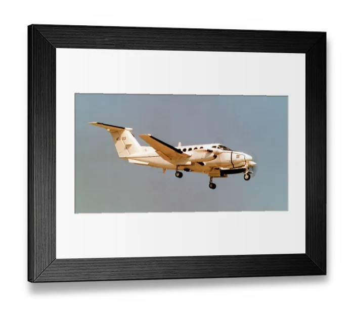 Framed Print : Beech C-12F Huron 84-00153 Framed Print : Beech C-12F Huron 84-00153