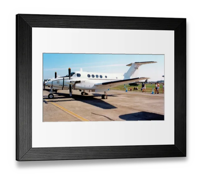 Framed Print : Beech C-12F Huron 84-00160 Framed Print : Beech C-12F Huron 84-00160