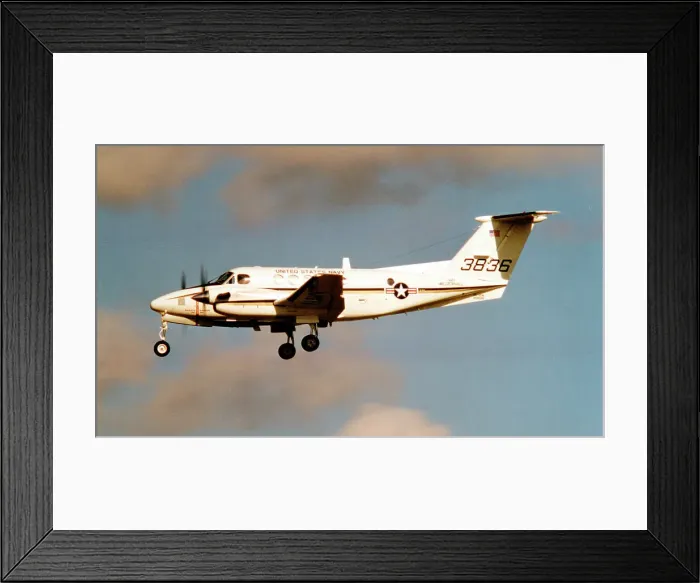 Framed Print : Beech UC-12M Huron 163836 Framed Print : Beech UC-12M Huron 163836