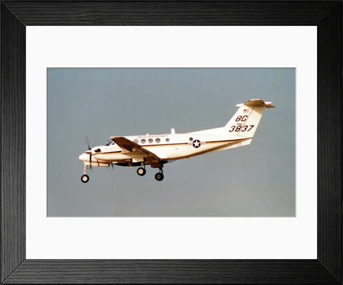 Framed Print : Beech UC-12M Huron 163837 Framed Print : Beech UC-12M Huron 163837