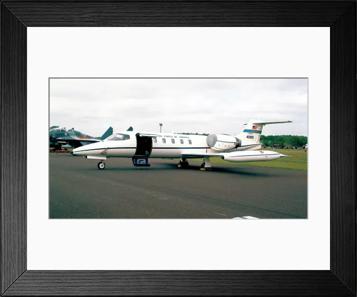 Framed Print : Gates Learjet C-21A 84-0109 Framed Print : Gates Learjet C-21A 84-0109