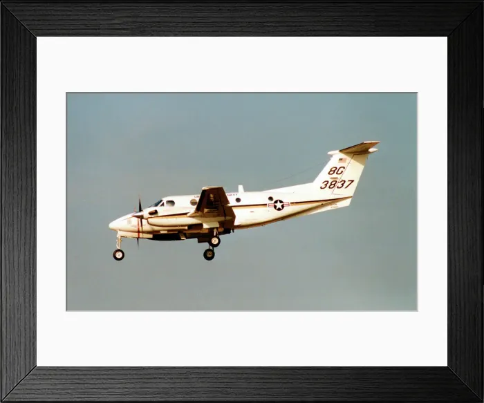 Framed Print : Beech UC-12M Huron 163837 Framed Print : Beech UC-12M Huron 163837