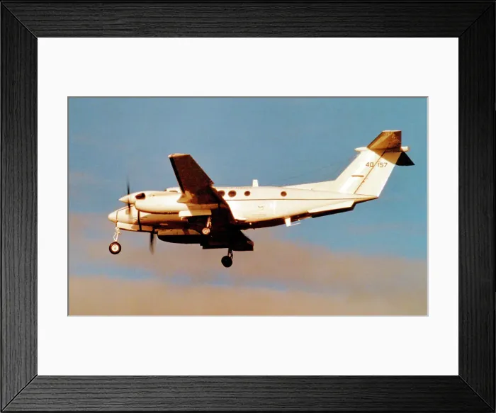 Framed Print : Beech C-12F Huron 84-00157 Framed Print : Beech C-12F Huron 84-00157
