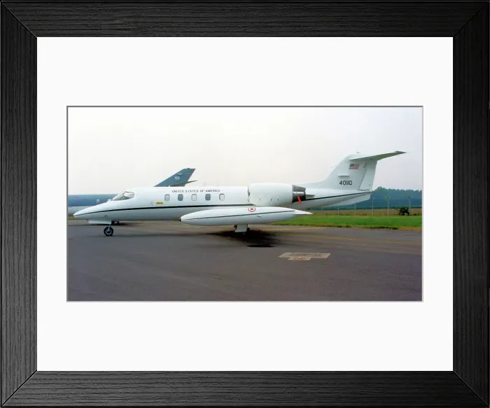 Framed Print : Gates Learjet C-21A 84-0110 Framed Print : Gates Learjet C-21A 84-0110