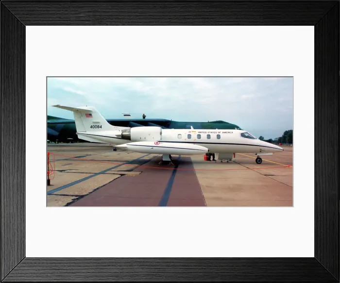 Framed Print : Gates Learjet C-21A 84-0084 Framed Print : Gates Learjet C-21A 84-0084