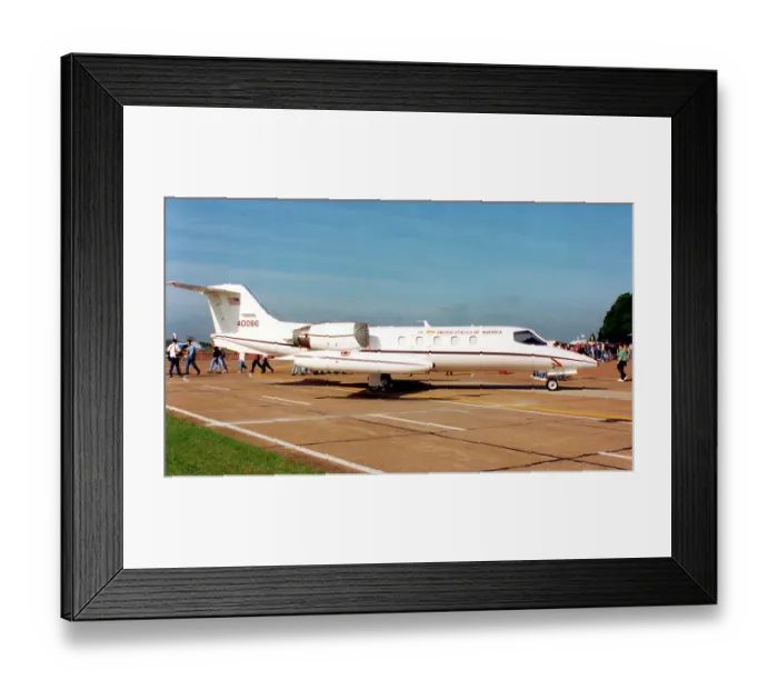 Framed Print : Gates Learjet C-21A 84-0086 Framed Print : Gates Learjet C-21A 84-0086