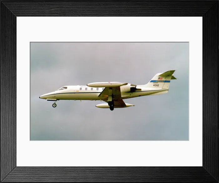 Framed Print : Gates Learjet C-21A 84-0112 Framed Print : Gates Learjet C-21A 84-0112