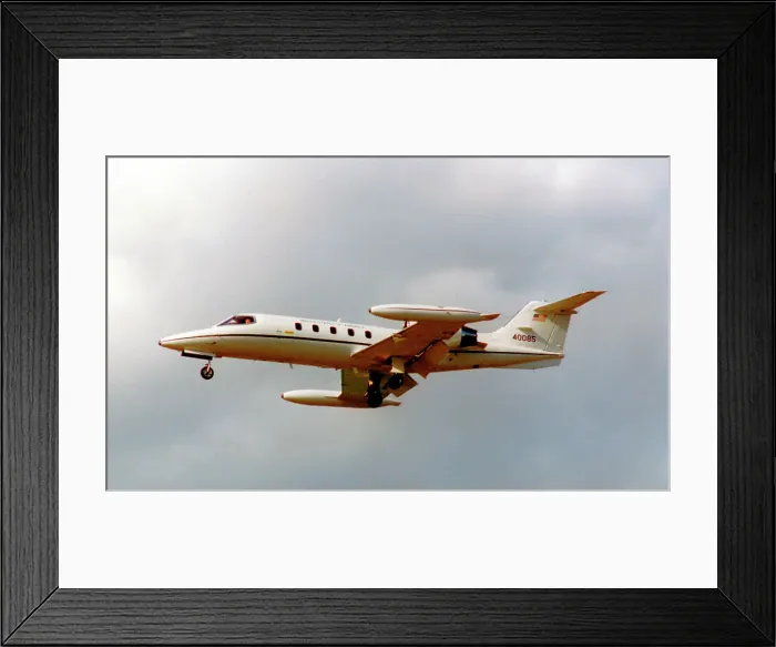 Framed Print : Gates Learjet C-21A 84-0085 Framed Print : Gates Learjet C-21A 84-0085