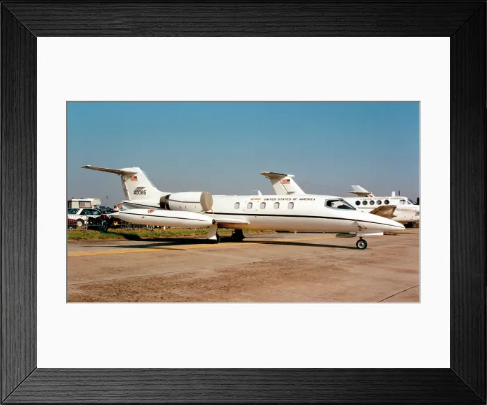 Framed Print : Gates Learjet C-21A 84-0085 Framed Print : Gates Learjet C-21A 84-0085