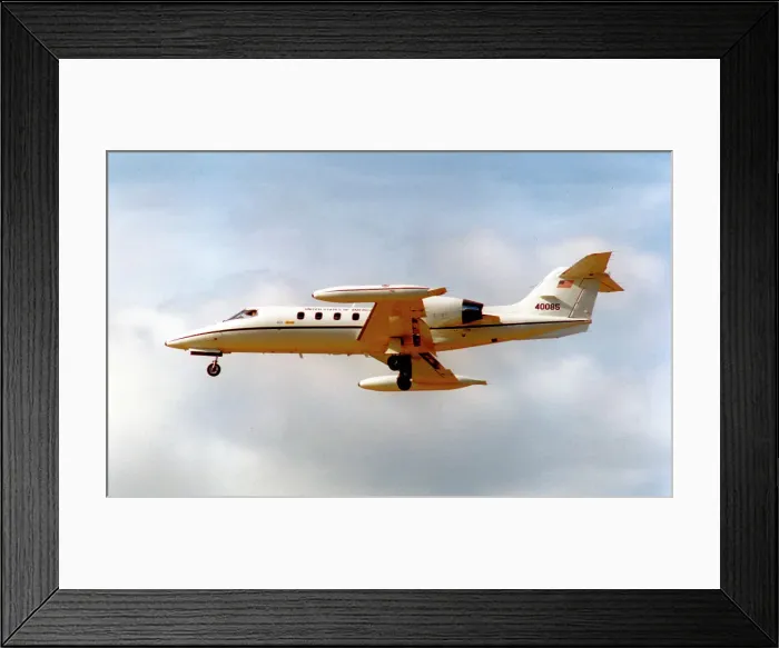 Framed Print : Gates Learjet C-21A 84-0085 Framed Print : Gates Learjet C-21A 84-0085