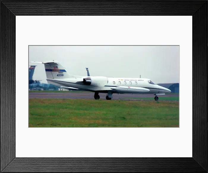 Framed Print : Gates Learjet C-21A 84-0081 Framed Print : Gates Learjet C-21A 84-0081
