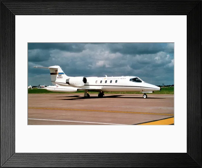 Framed Print : Gates Learjet C-21A 84-0083 Framed Print : Gates Learjet C-21A 84-0083