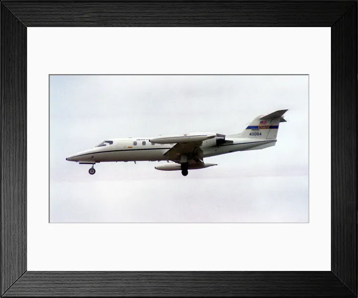 Framed Print : Gates Learjet C-21A 84-0084 Framed Print : Gates Learjet C-21A 84-0084