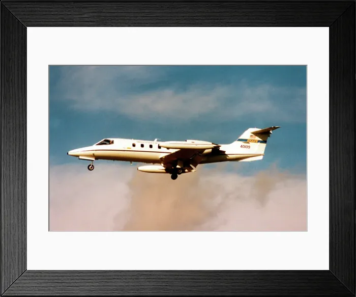 Framed Print : Gates Learjet C-21A 84-0109 Framed Print : Gates Learjet C-21A 84-0109