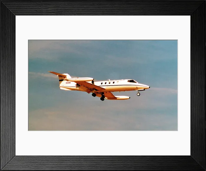 Framed Print : Gates Learjet C-21A 84-0086 Framed Print : Gates Learjet C-21A 84-0086