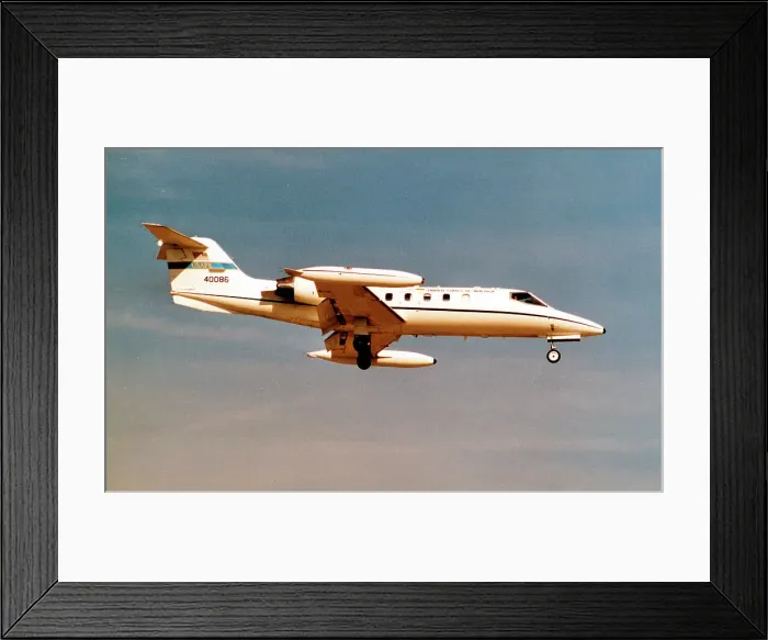 Framed Print : Gates Learjet C-21A 84-0086 Framed Print : Gates Learjet C-21A 84-0086