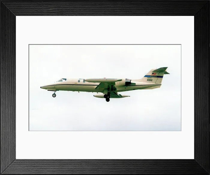 Framed Print : Gates Learjet C-21A 84-0112 Framed Print : Gates Learjet C-21A 84-0112