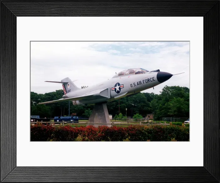 Framed Print : McDonnell F-101B Voodoo 57-0417 - 60417 Framed Print : McDonnell F-101B Voodoo 57-0417 - 60417