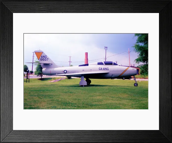 Framed Print : General Motors F-84 Thunderstreak 51-9507 Framed Print : General Motors F-84 Thunderstreak 51-9507