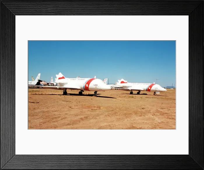Framed Print : Dassault HU-25A Guardian 2123 and 2119 Framed Print : Dassault HU-25A Guardian 2123 and 2119