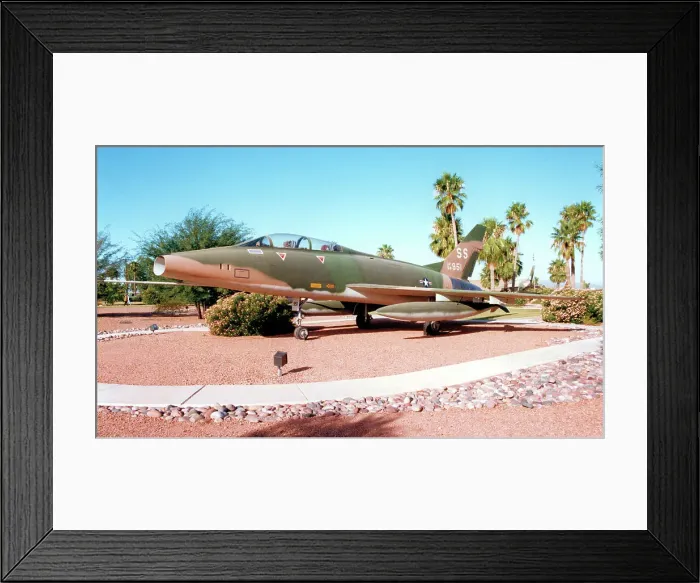 Framed Print : North American F-100F-15-NA Super Sabre 56-3951 Framed Print : North American F-100F-15-NA Super Sabre 56-3951