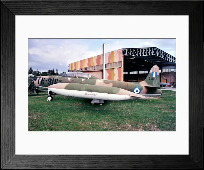 Framed Print : Lockheed T-33A-1-LO 53-4916 Framed Print : Lockheed T-33A-1-LO 53-4916