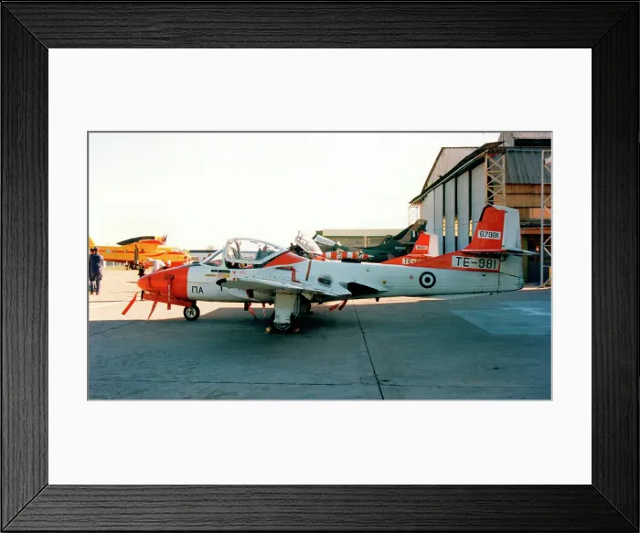 Framed Print : Cessna T-37B 66-7981 Framed Print : Cessna T-37B 66-7981