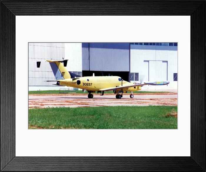 Framed Print : Beech RC-12P Huron 93-0697 Framed Print : Beech RC-12P Huron 93-0697