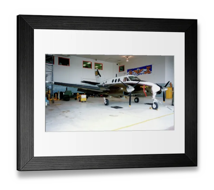 Framed Print : Beechcraft U-21A Ute 67-18099 Framed Print : Beechcraft U-21A Ute 67-18099