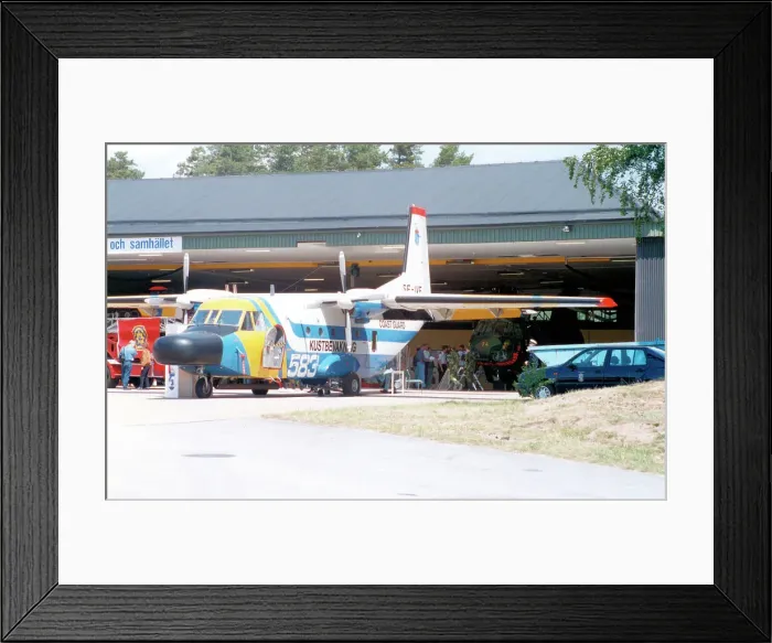 Framed Print : CASA C-212 SE-IVE - 583 Framed Print : CASA C-212 SE-IVE - 583
