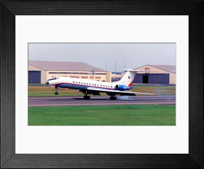Framed Print : Tupolev Tu-134A 1407 Framed Print : Tupolev Tu-134A 1407