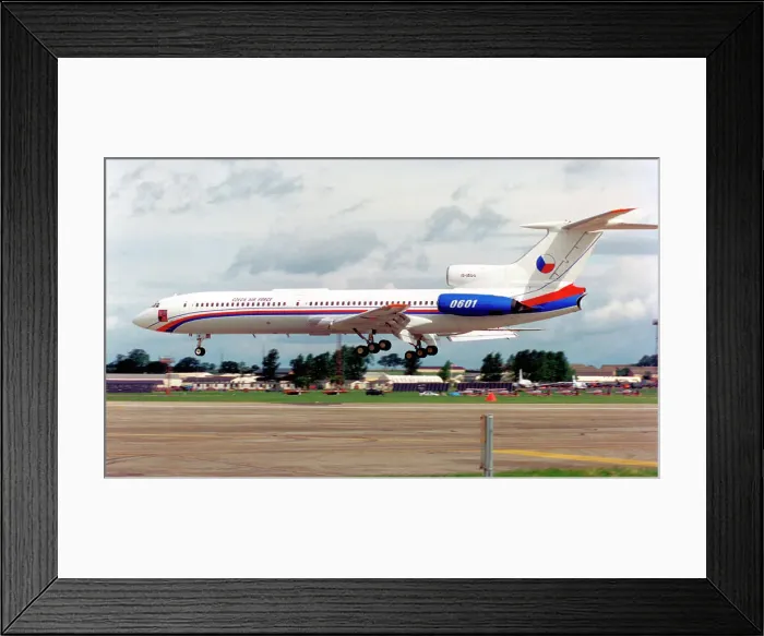 Framed Print : Tupolev Tu-154B-2 0601 Framed Print : Tupolev Tu-154B-2 0601