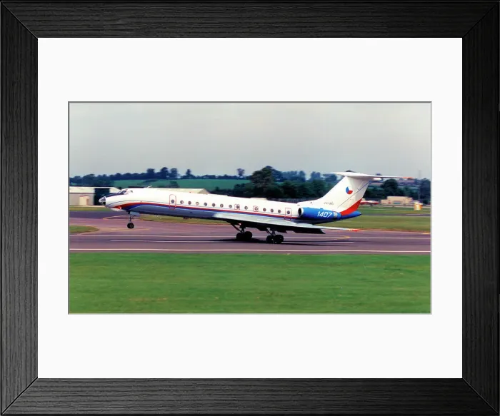 Framed Print : Tupolev Tu-134A 1407 Framed Print : Tupolev Tu-134A 1407