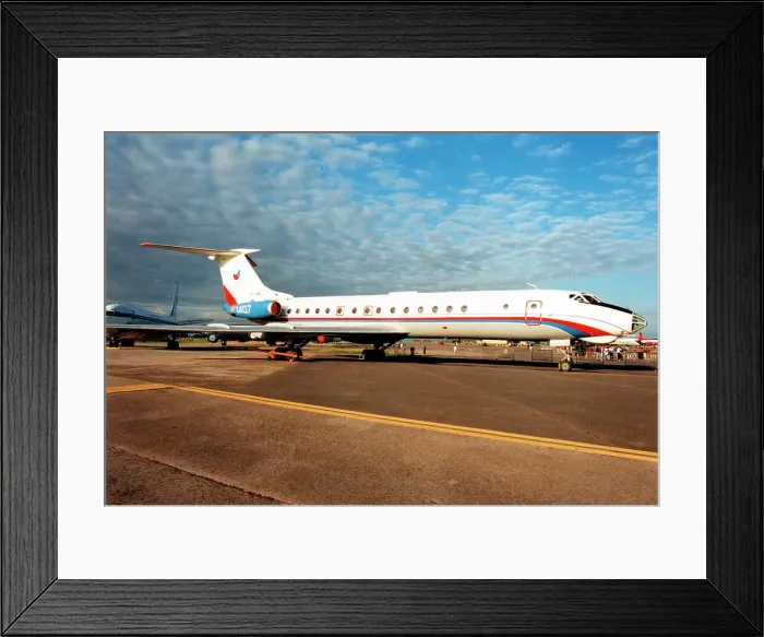 Framed Print : Tupolev Tu-134A 1407 Framed Print : Tupolev Tu-134A 1407