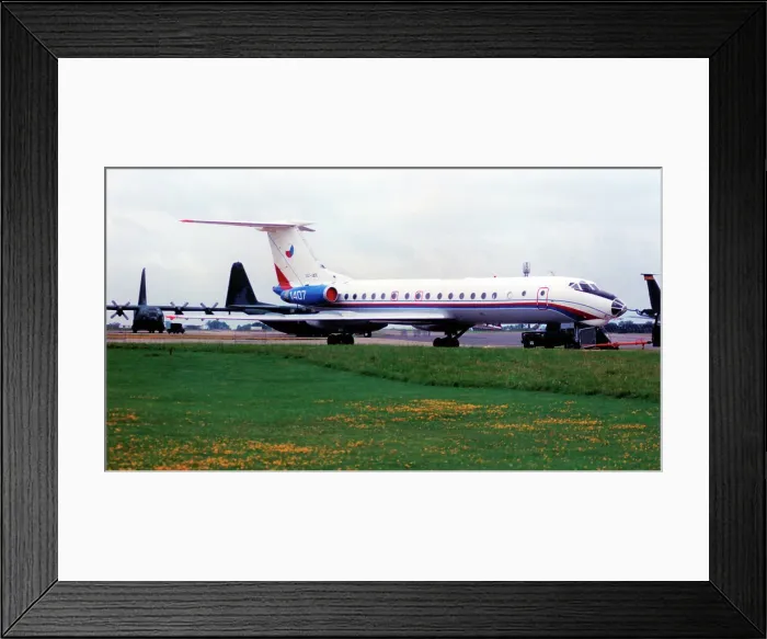 Framed Print : Tupolev Tu-134A 1407 Framed Print : Tupolev Tu-134A 1407