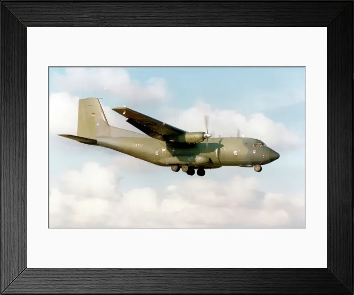 Framed Print : Transall C-160A 50+66 Framed Print : Transall C-160A 50+66