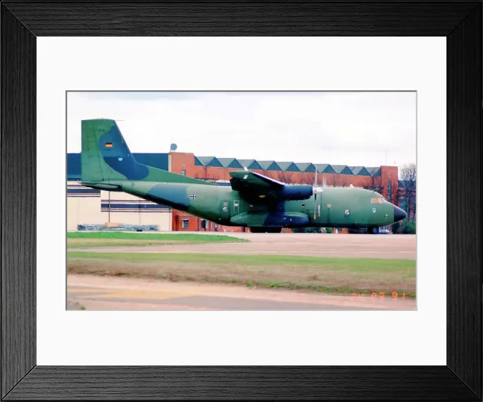 Framed Print : Transall C-160A 50+40 Framed Print : Transall C-160A 50+40