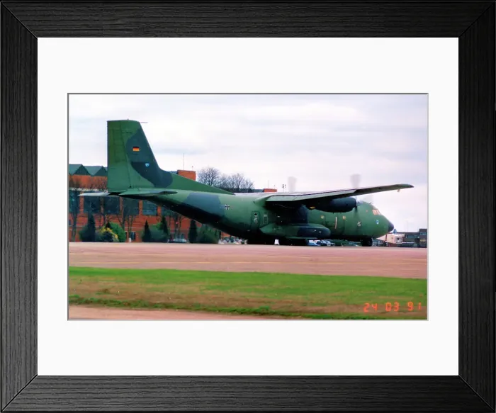 Framed Print : Transall C-160A 50+40 Framed Print : Transall C-160A 50+40