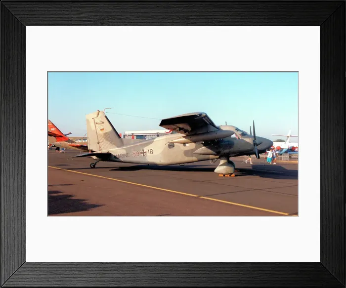 Framed Print : Dornier Do-28D-2 Skyservant 59+18 Framed Print : Dornier Do-28D-2 Skyservant 59+18