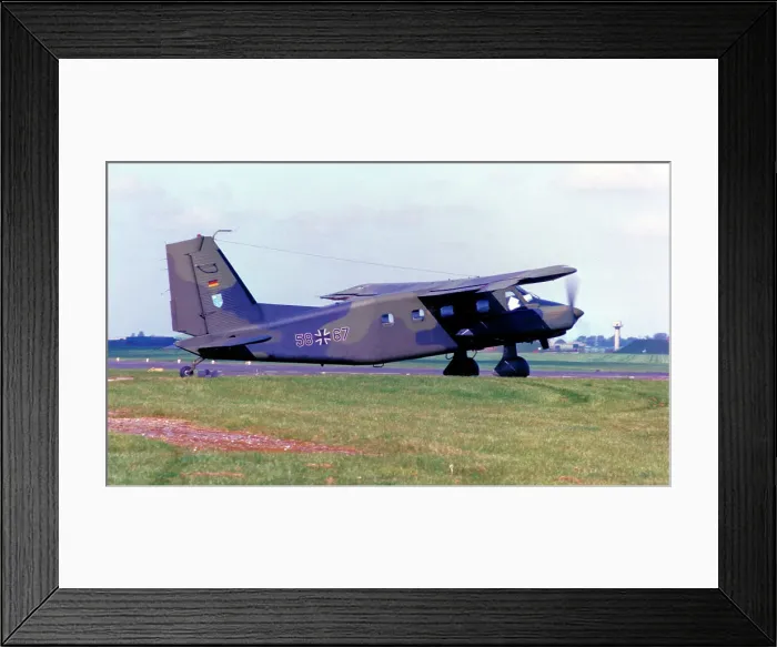 Framed Print : Dornier Do-28D-2 Skyservant 58+67 Framed Print : Dornier Do-28D-2 Skyservant 58+67