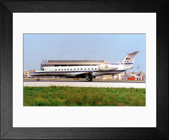 Framed Print : Embraer ERJ-135 CE-02 Framed Print : Embraer ERJ-135 CE-02