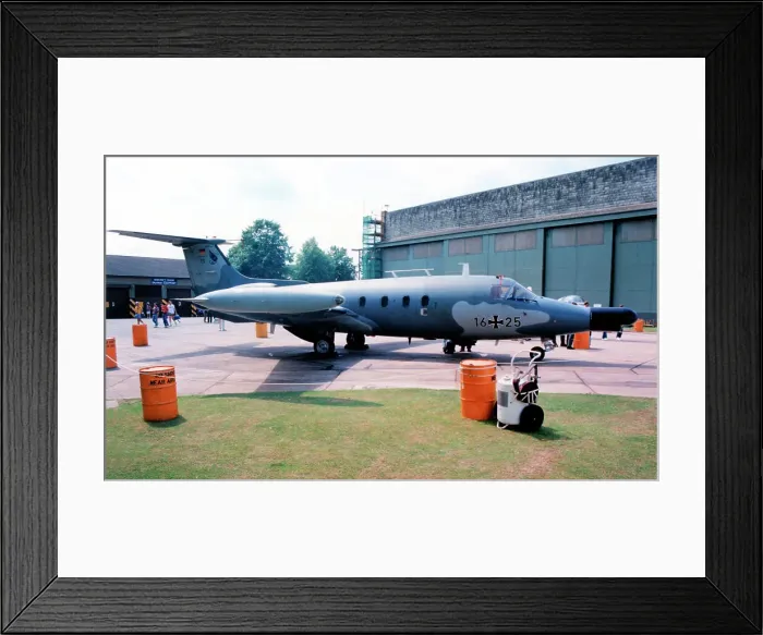 Framed Print : MBB HFB-320 Hansa Jet ECM 16+25 Framed Print : MBB HFB-320 Hansa Jet ECM 16+25