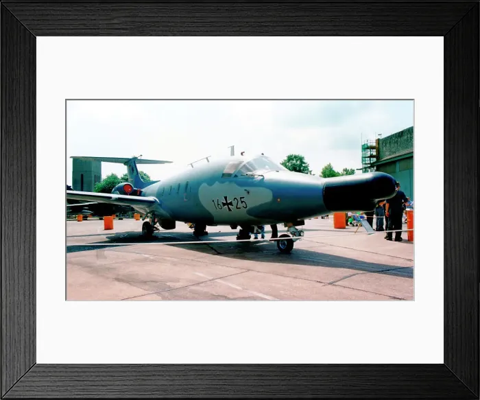 Framed Print : MBB HFB-320 Hansa Jet ECM 16+25 Framed Print : MBB HFB-320 Hansa Jet ECM 16+25