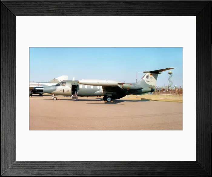 Framed Print : MBB HFB-320 Hansa Jet ECM 16+28 Framed Print : MBB HFB-320 Hansa Jet ECM 16+28