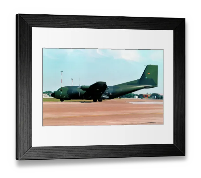 Framed Print : Transall C-160D 50+40 Framed Print : Transall C-160D 50+40